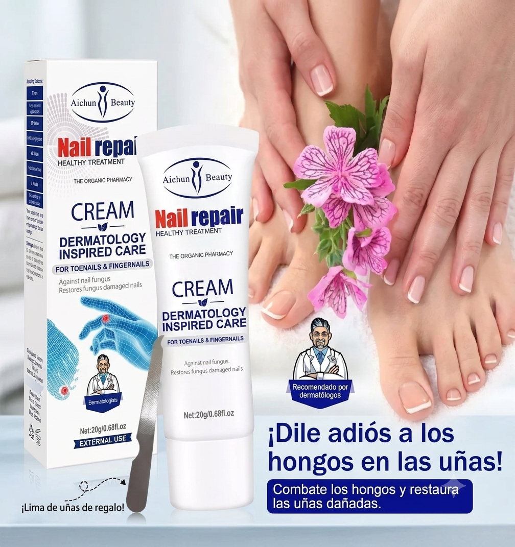 ✨ NailCure Pro – Crema Reparadora de Uñas con Hongos